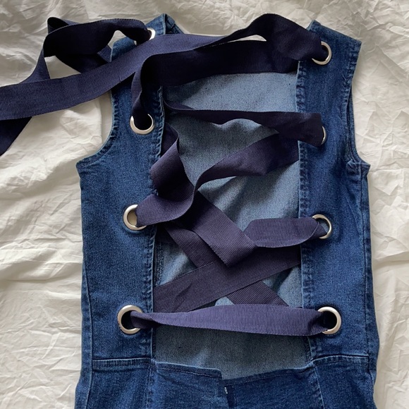 Denim dress - Picture 3 of 4